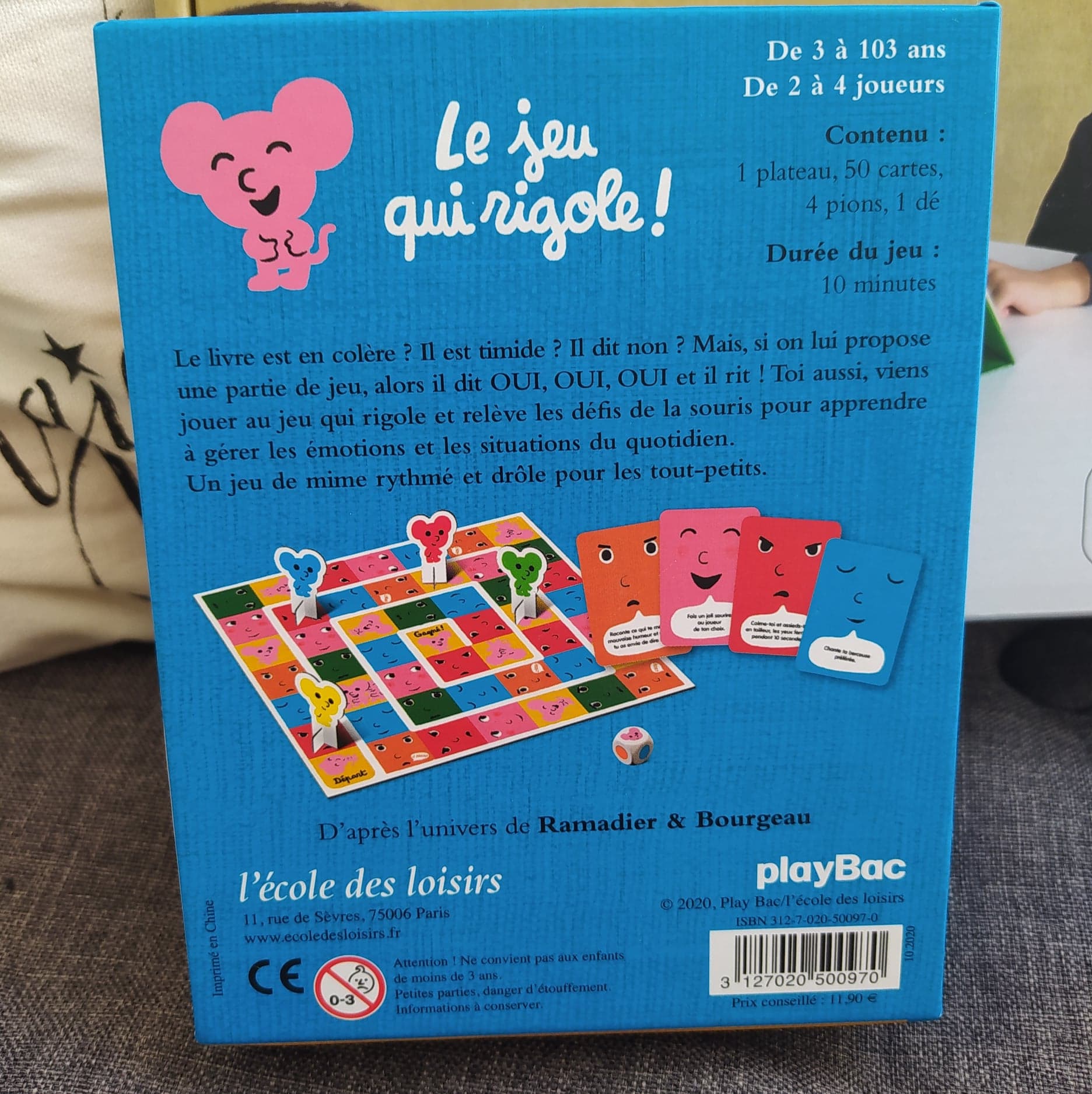 Les émotions : séquence et jeux - L ecole de crevette