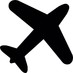 Résultat de recherche d'images pour "avion dessin noir"