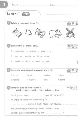 Fiches Sons Ce1 L Ecole De Crevette