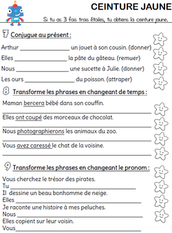 Ceintures de conjugaison Ce2