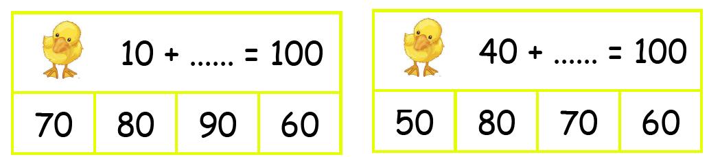 Les Complements A 10 50 100 500 1000 L Ecole De Crevette