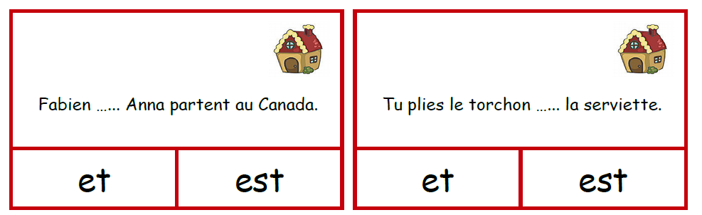 Les homophones grammaticaux - L ecole de crevette