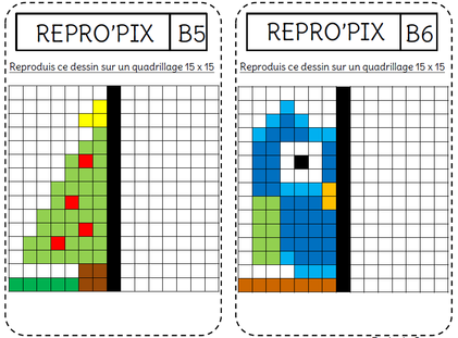 La symétrie par le Pixel'Art