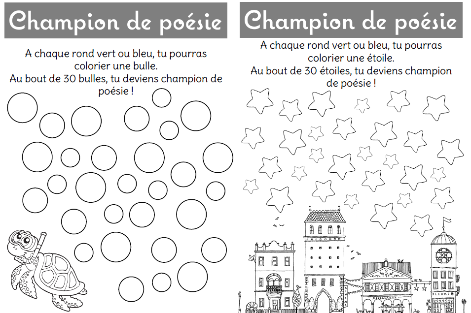 Notation Des Poesies L Ecole De Crevette