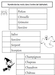 Cahier de vacances - Halloween