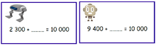 Les compléments à 10, 20, 50, 100, 500, 1000