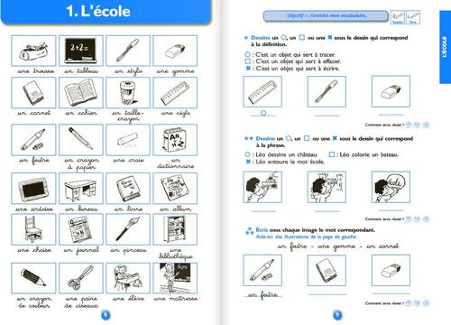 Réussir son entrée en vocabulaire CE1