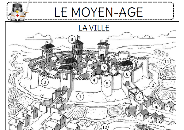 Le Moyen Age L Ecole De Crevette