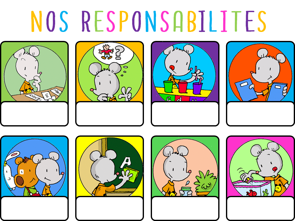 Outil pour la classe – La fusée des responsabilités ! – Le blog de