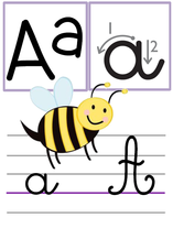 Affichage alphabet pour la classe