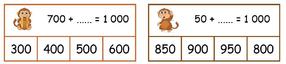 Les compléments à 10, 100, 1000