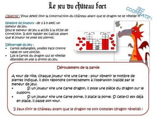 Jeu autour des tables de multiplications