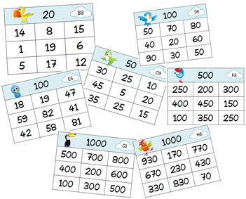 Les Complements A 10 50 100 500 1000 L Ecole De Crevette