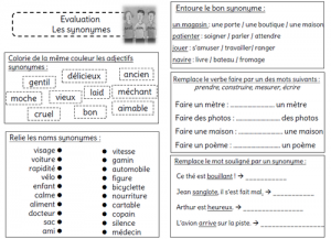 Archives Des Evaluations L Ecole De Crevette