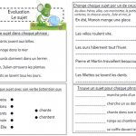 Evaluation Singulier Pluriel L Ecole De Crevette